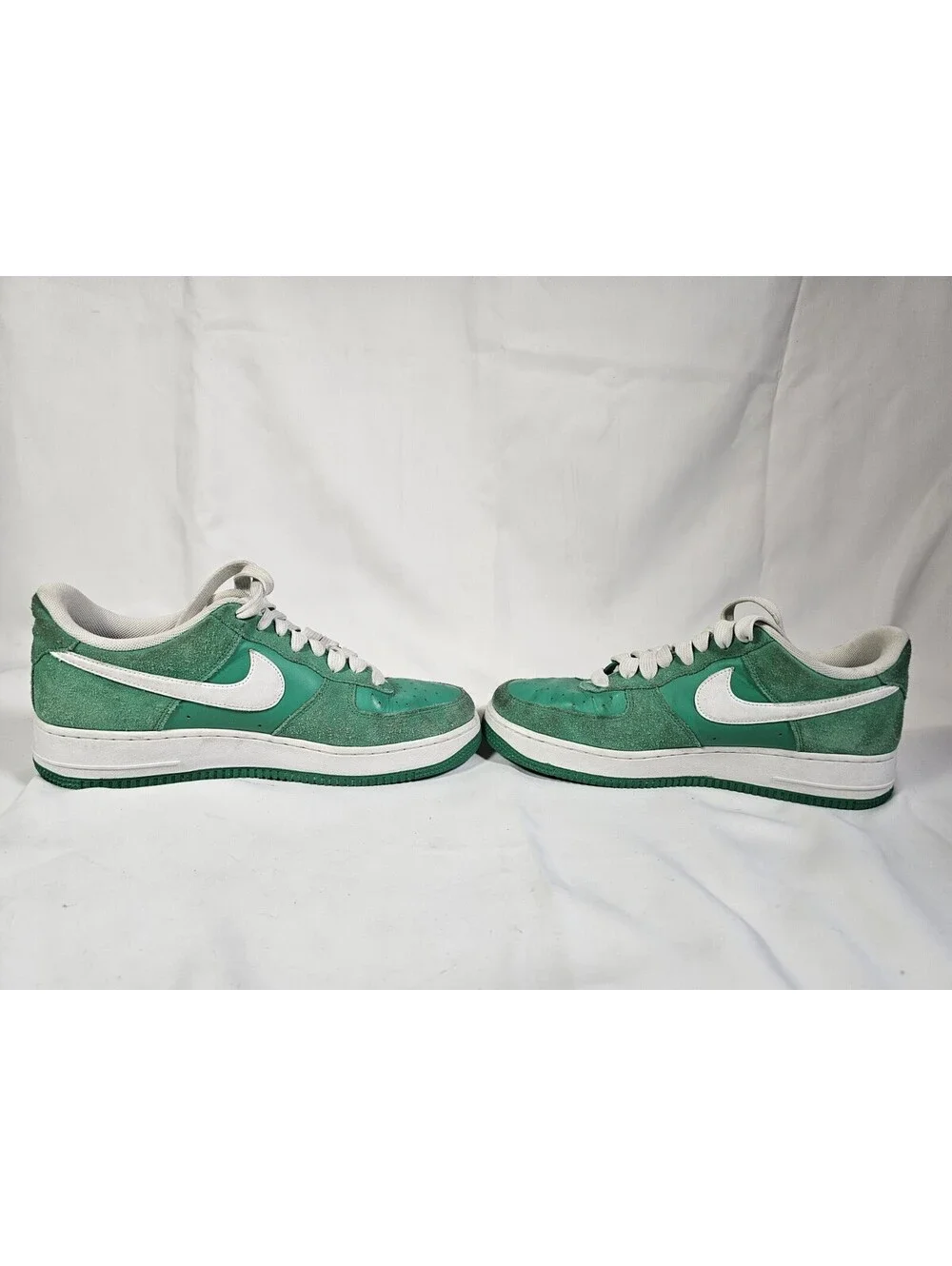 Nike Air Force 1 Stadium Green Suede Sneakers Size 11 Men's IB6388-300